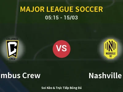 Kết Quả: Columbus Crew 0-1 Nashville SC – Highlight & Bàn Thắng | Major League Soccer