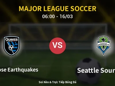 Kết Quả: San Jose Earthquakes 0-1 Seattle Sounders – Highlight & Bàn Thắng | Major League Soccer