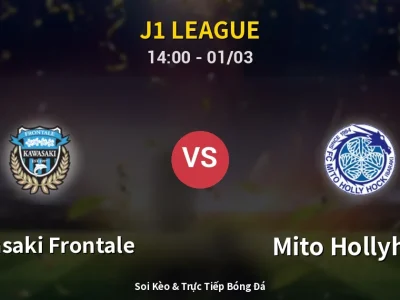 Kết Quả: Kawasaki Frontale 2-2 Mito Hollyhock – Highlight & Bàn Thắng | J1 League