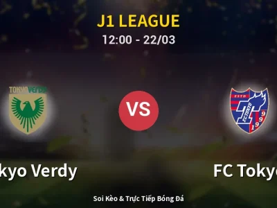 Kết Quả: Tokyo Verdy 0-0 FC Tokyo – Highlight & Bàn Thắng | J1 League