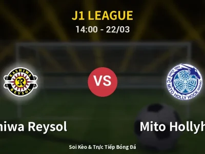 Kết Quả: Kashiwa Reysol 3-0 Mito Hollyhock – Highlight & Bàn Thắng | J1 League