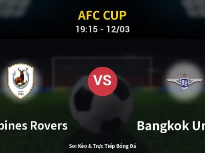 🔴 Trực Tiếp: Tampines Rovers 1-2 Bangkok United – Link Xem AFC Cup (Full HD)