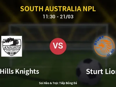 Kết Quả: Para Hills Knights 0-5 Sturt Lions – Highlight & Bàn Thắng | South Australia NPL