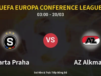 Kết Quả: Sparta Praha 0-4 AZ Alkmaar – Highlight & Bàn Thắng | UEFA Europa Conference League