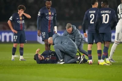 PSG chao đảo: Kvaratskhelia gãy chân, Luis Enrique thất thần sau trận hòa định mệnh 1