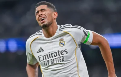 Chấn thương kinh hoàng! Jude Bellingham gục ngã trong nước mắt, dính chấn thương nghiêm trọng trước thềm World Cup 2026 1