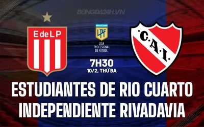 Sốc! Estudiantes de Rio Cuarto vs Independiente Rivadavia: Dự đoán kịch tính, tỷ số bất ngờ 7h30 ngày 10/2 1